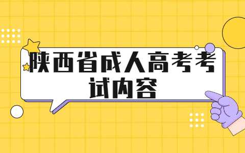 陜西省成人高考