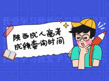 陜西成人高考成績(jī)查詢時(shí)間