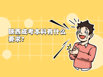 陜西成考本科有什么要求
