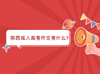 陜西成人高考作文考什么?