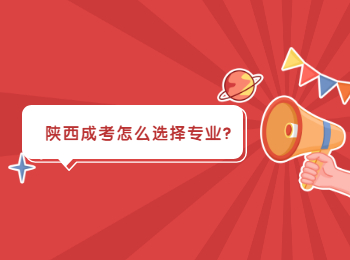 陜西成考怎么選擇專業