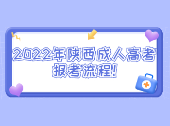 2022年陜西成人高考報(bào)考流程