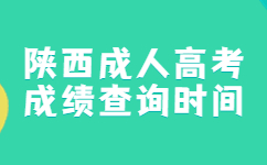 陜西成考成績(jī)查詢